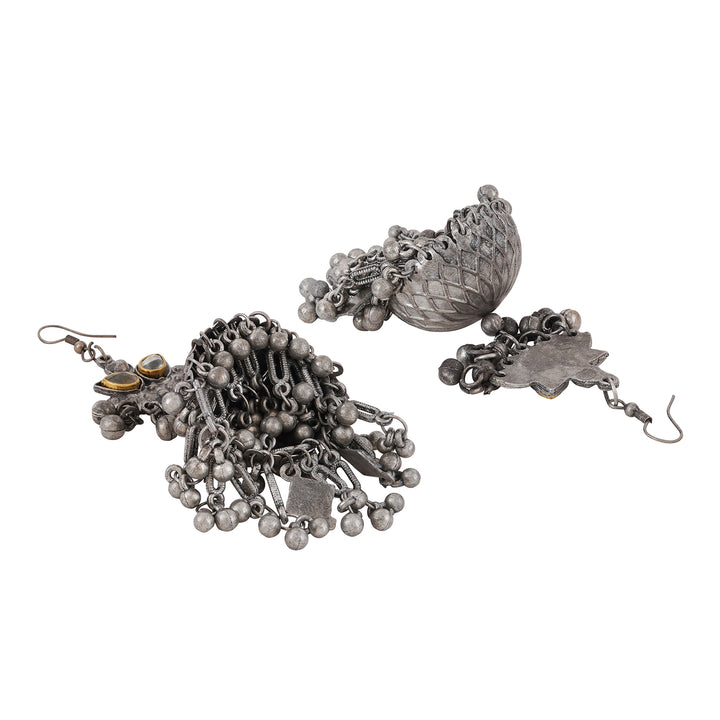 Teejh Priyanshi Oxidised Earrings