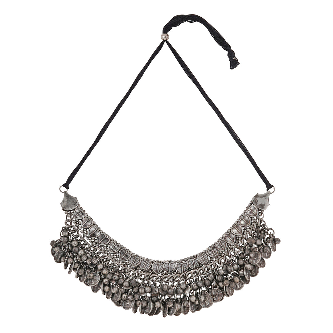 Teejh Sangeeta Oxidised Necklace