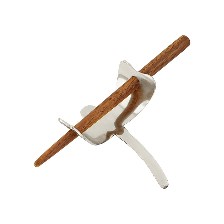 Teejh Veda Silver lossy Bun Stick