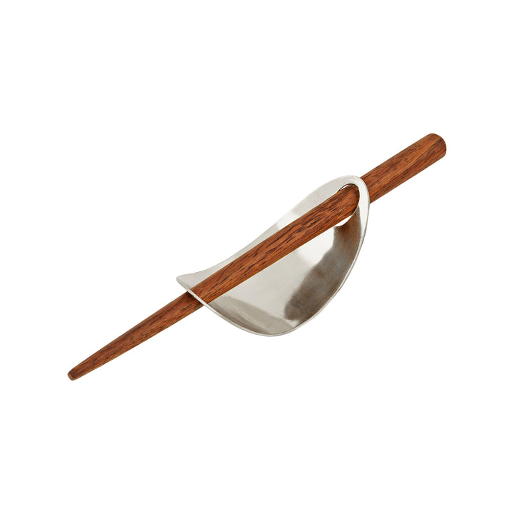 Teejh Akanksha Silver lossy Bun Stick