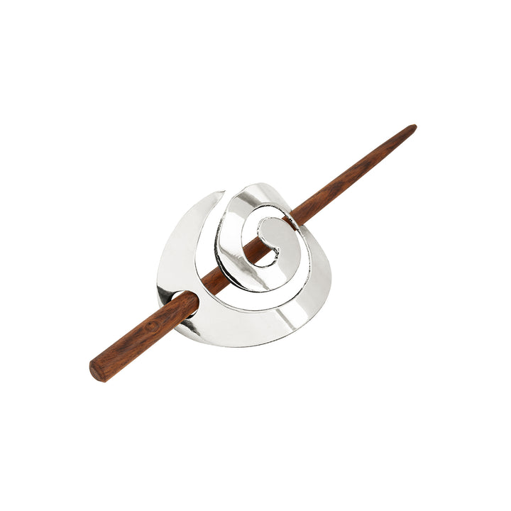 Teejh Anima Silver lossy Bun Stick