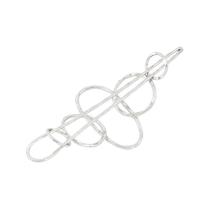 Teejh Harinder Silver lossy Bun Stick
