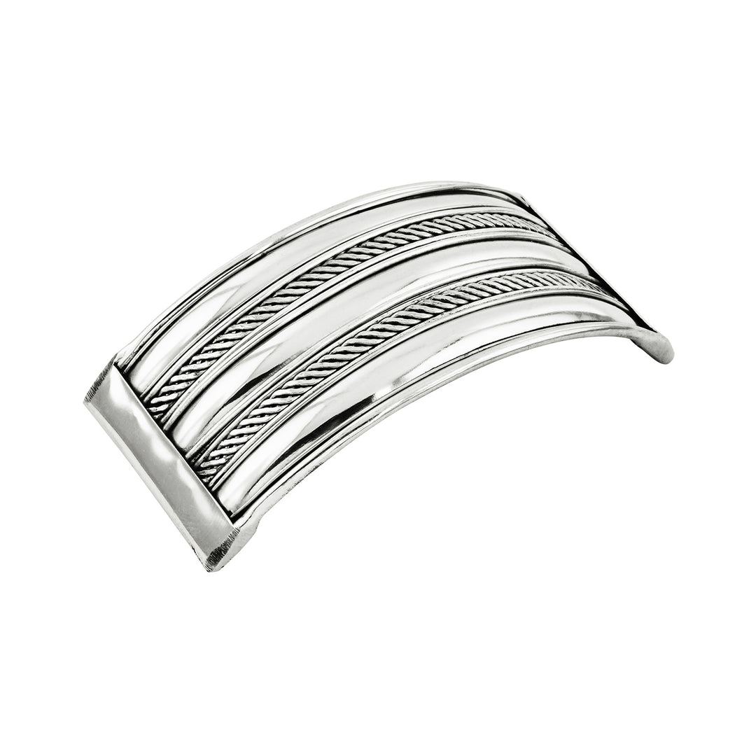Teejh Jasleen Silver lossy Hair Pin