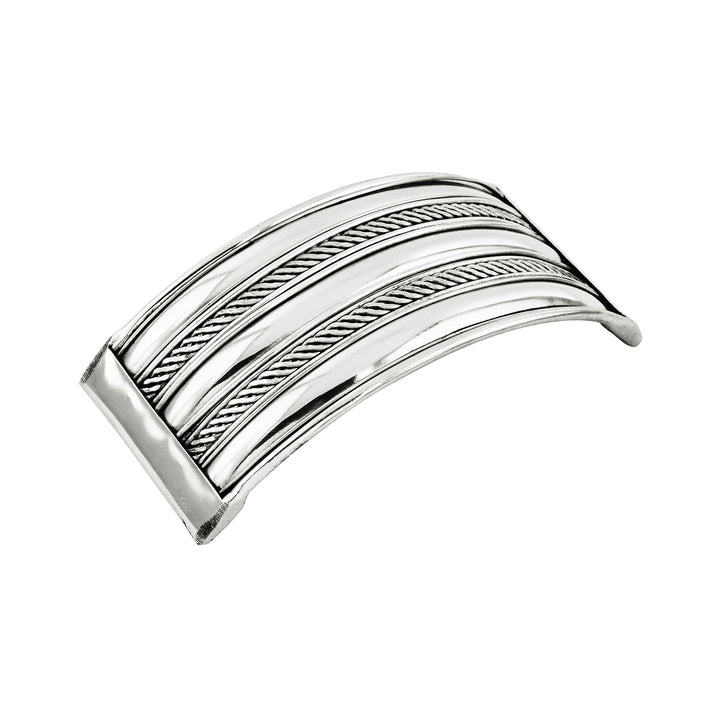 Teejh Jasleen Silver lossy Hair Pin