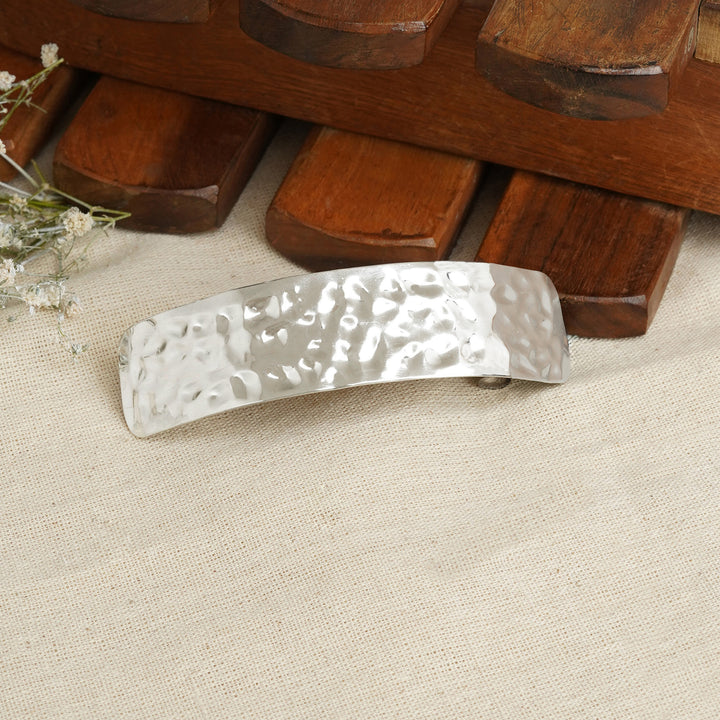 Teejh Lilavati Silver lossy Hair Pin