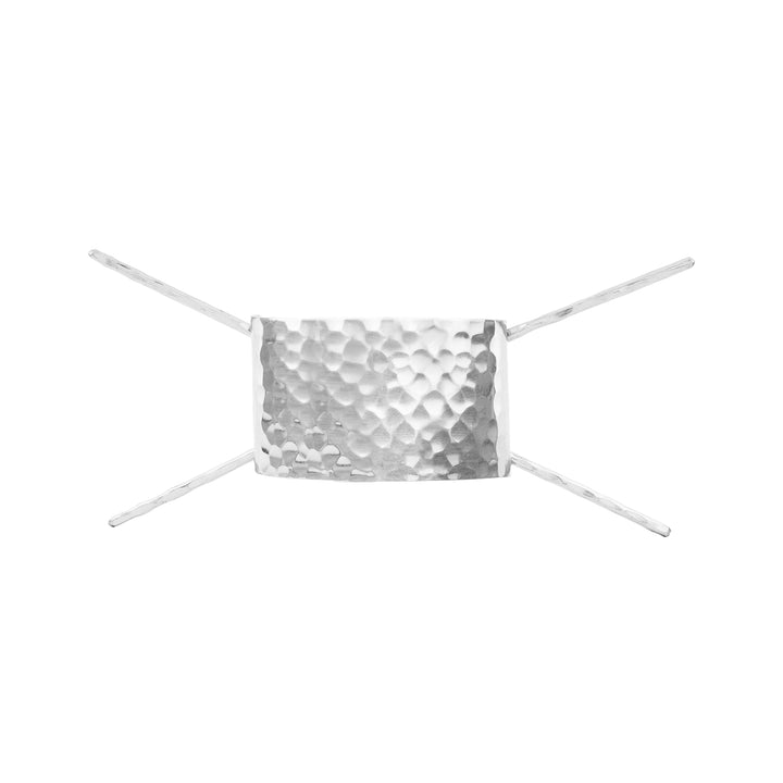 Teejh Nithya Silver lossy Bun Stick