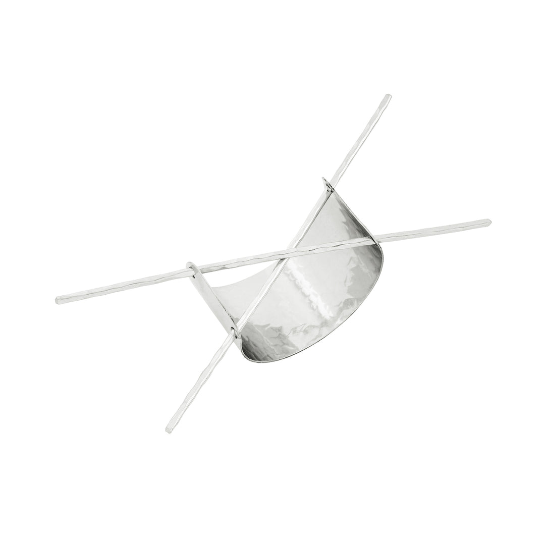 Teejh Nithya Silver lossy Bun Stick