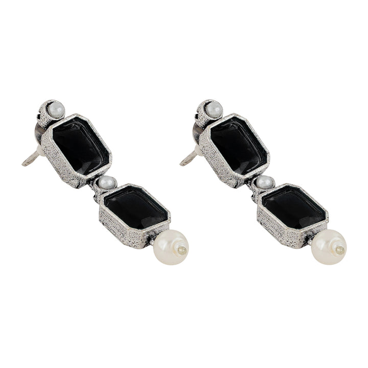 Teejh Silver Noir Elegant Set