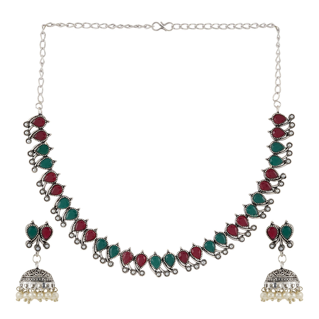 Teejh Verdant Haven Oxidized Set
