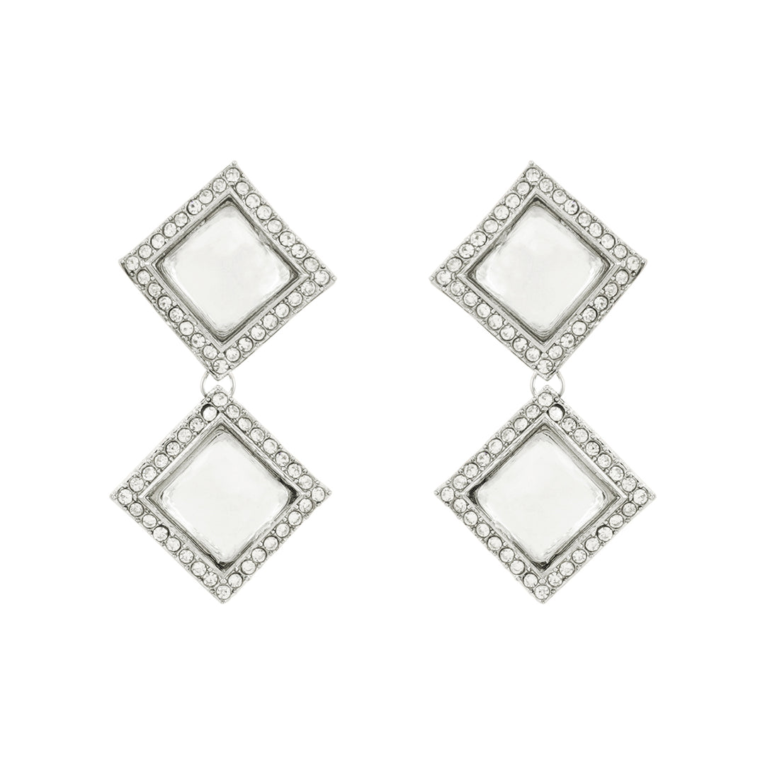 Teejh Saahiba Silver Uncut Polki Set
