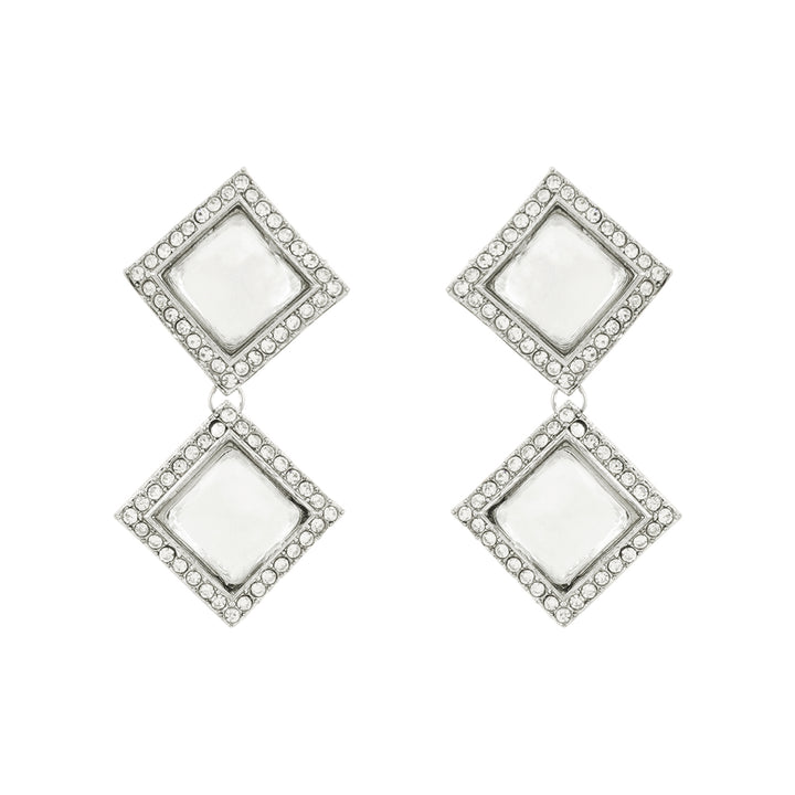 Teejh Saahiba Silver Uncut Polki Set