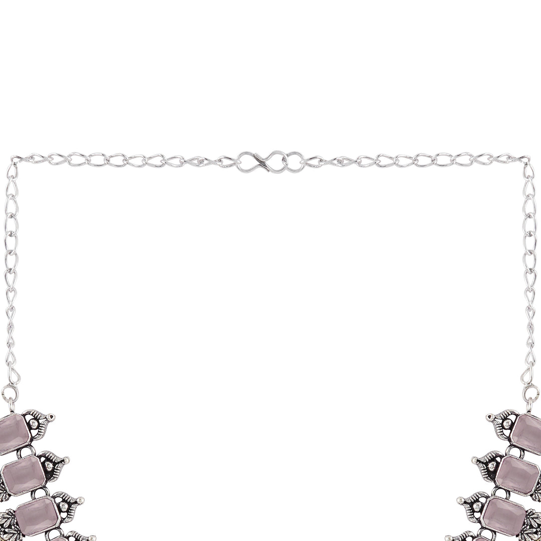 Teejh Silver and Pink Serenade Set