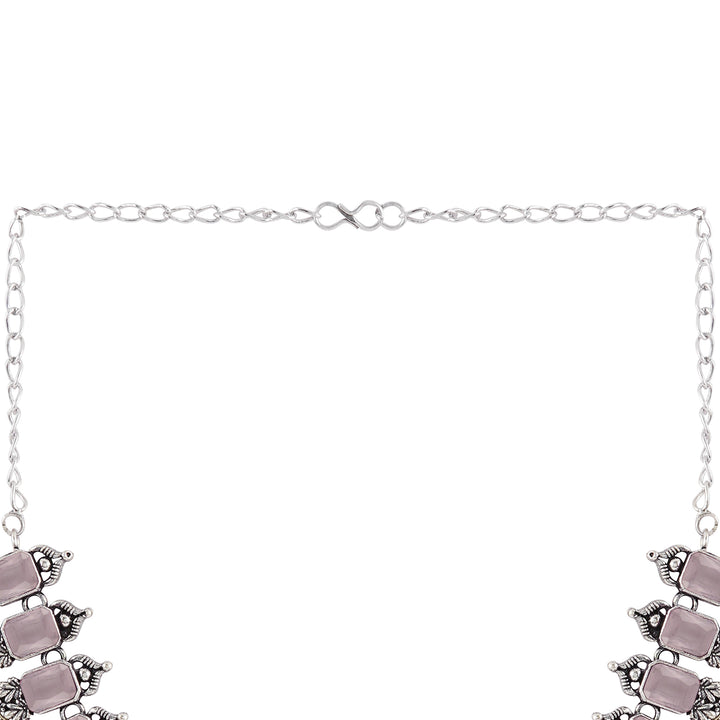 Teejh Silver and Pink Serenade Set