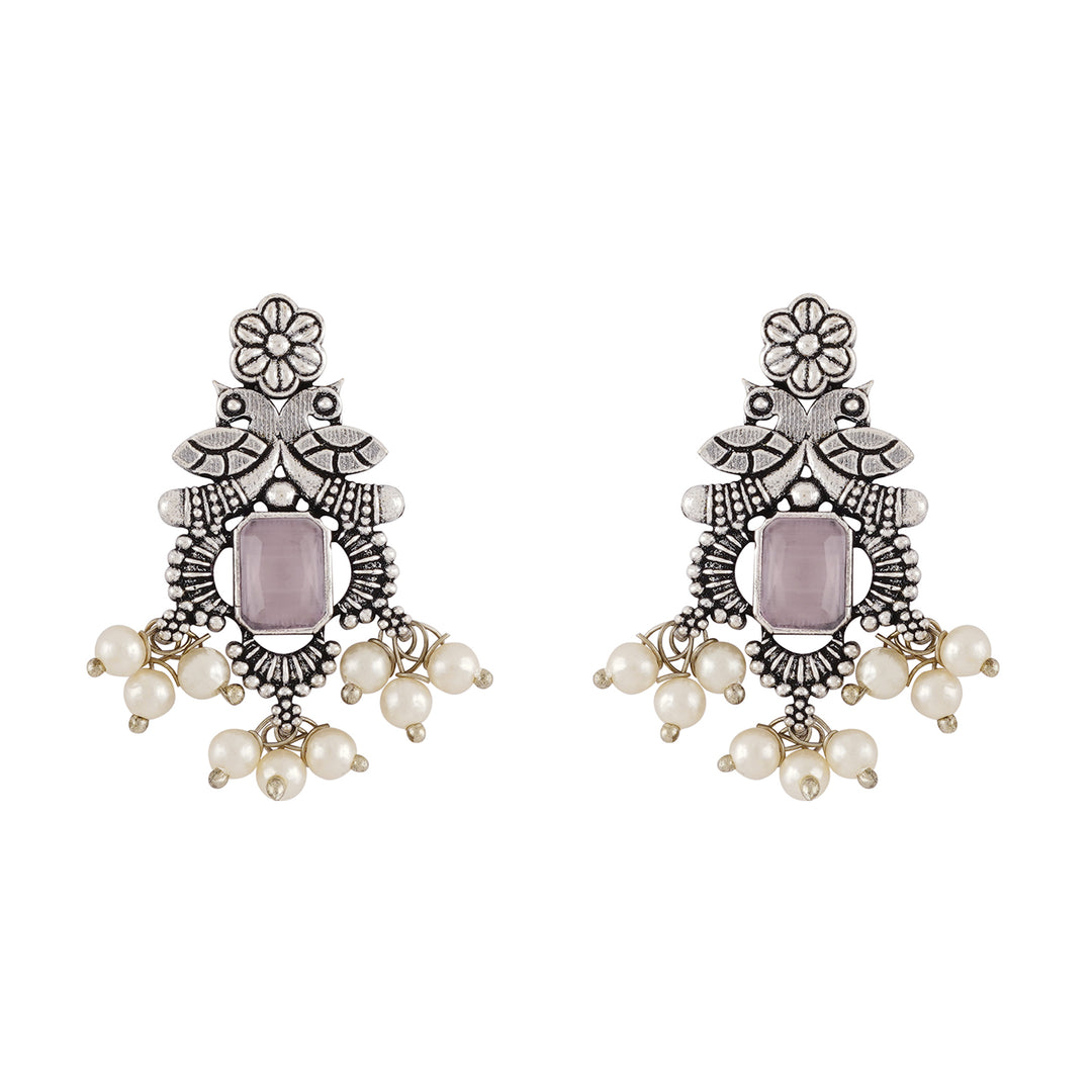 Teejh Silver and Pink Serenade Set