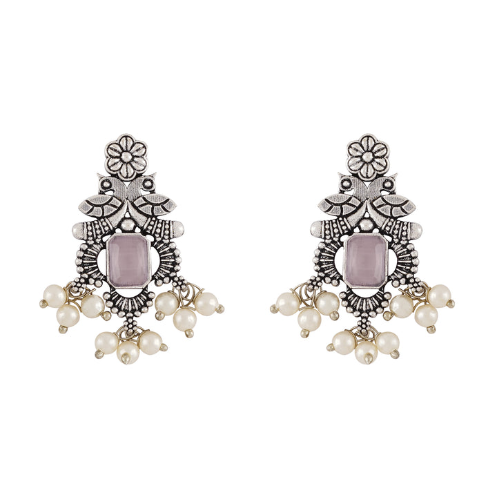 Teejh Silver and Pink Serenade Set