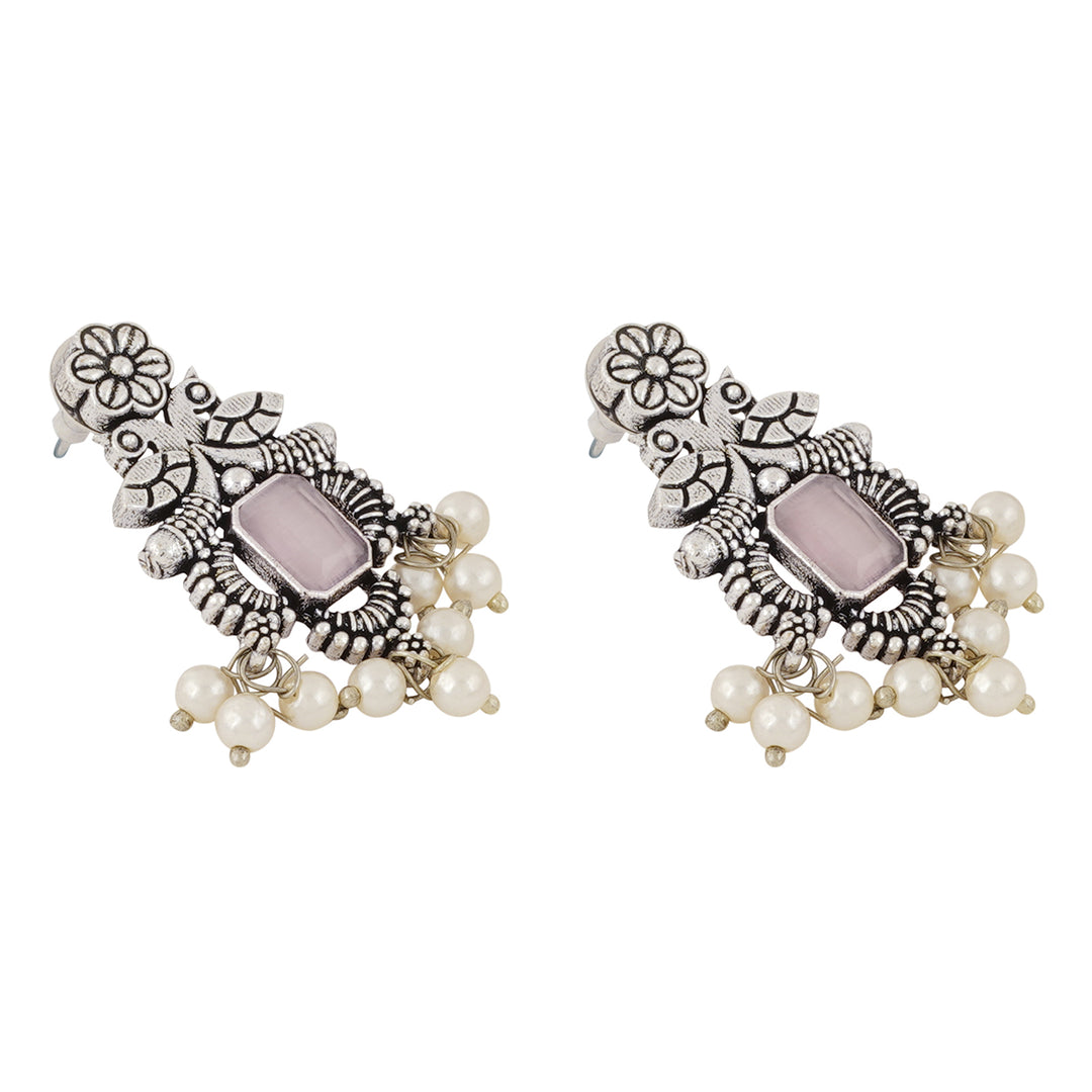 Teejh Silver and Pink Serenade Set