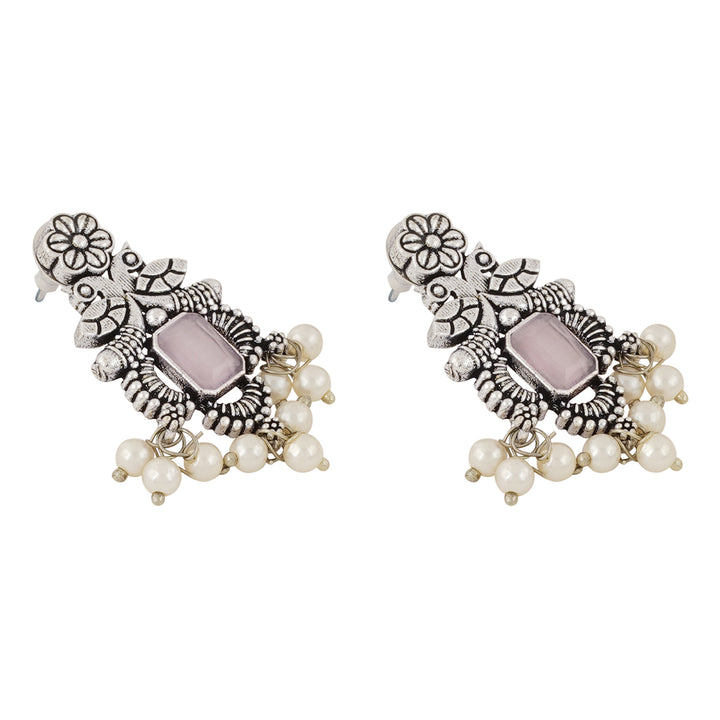 Teejh Silver and Pink Serenade Set