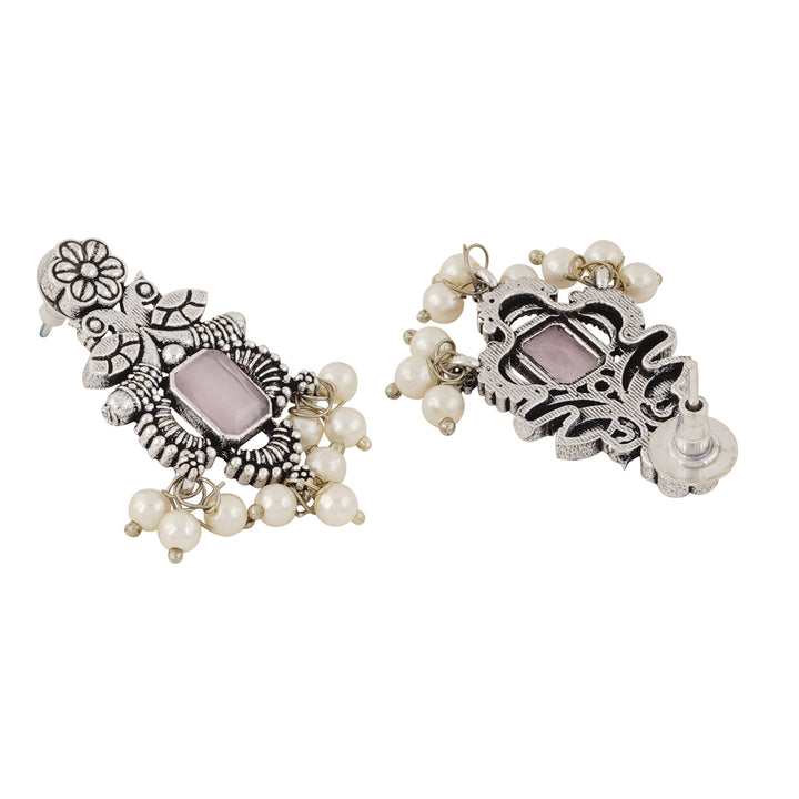 Teejh Silver and Pink Serenade Set