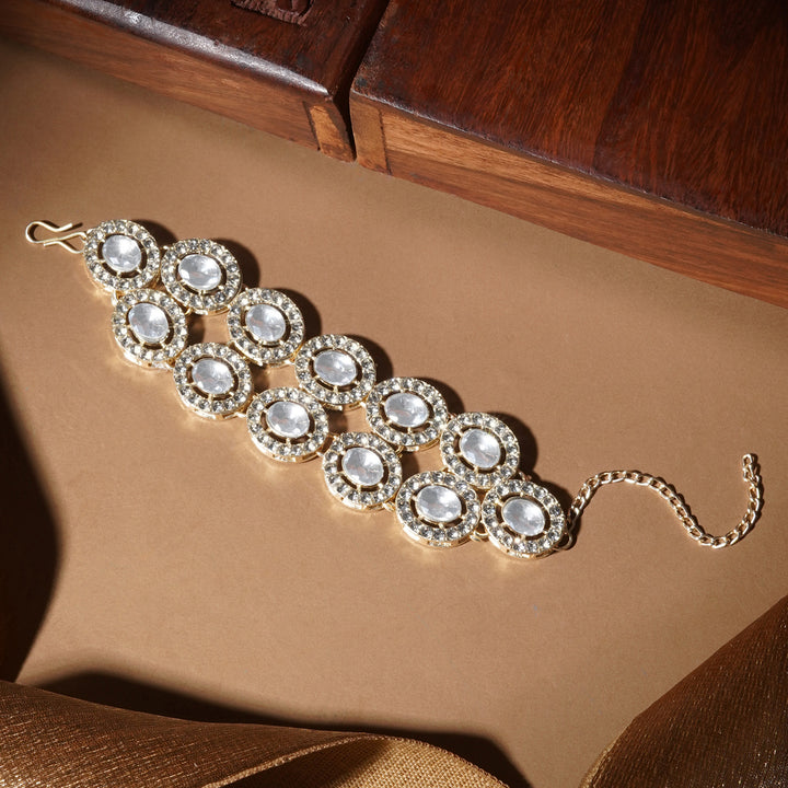 Teejh Ziya Silver White Bracelet