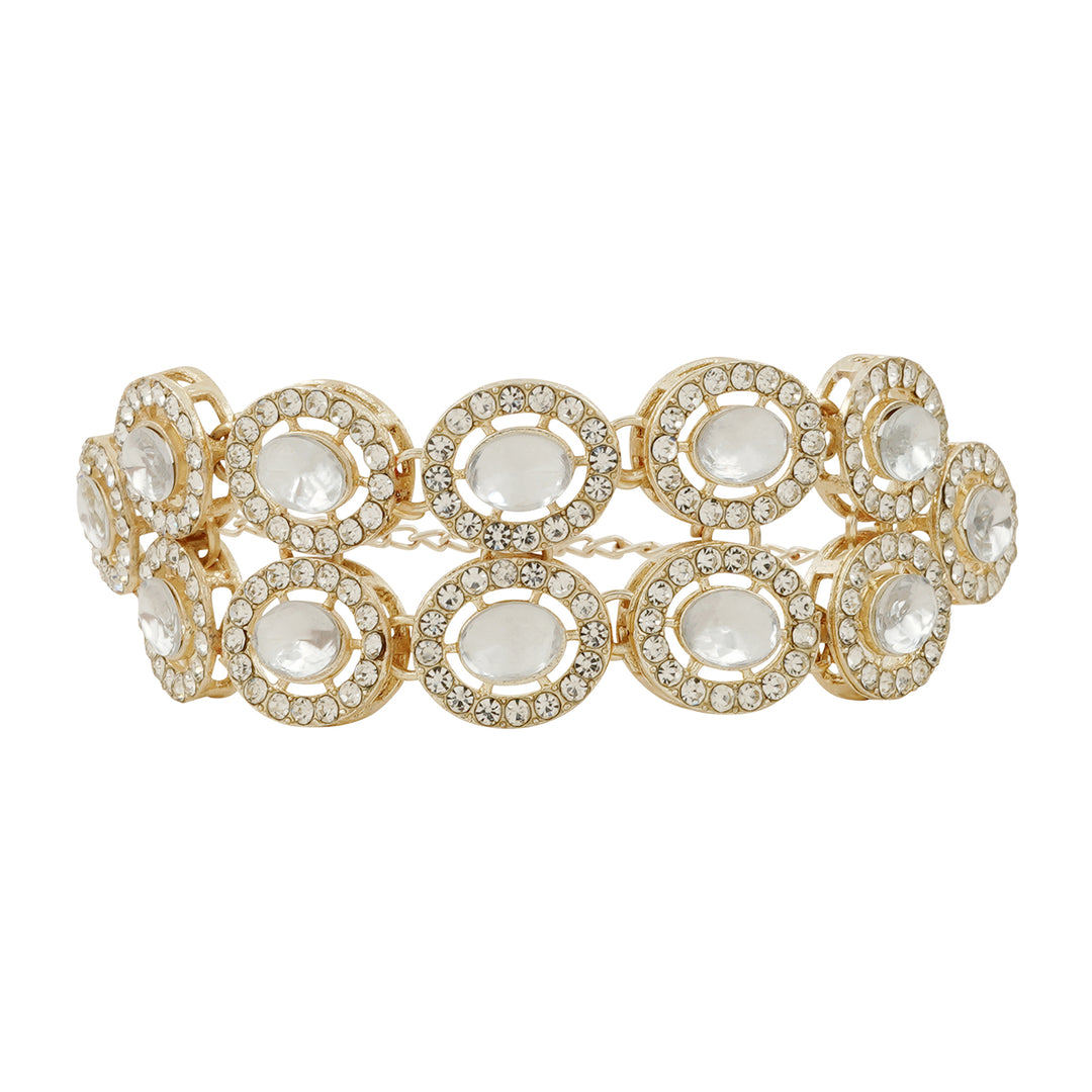 Teejh Ziya Silver White Bracelet