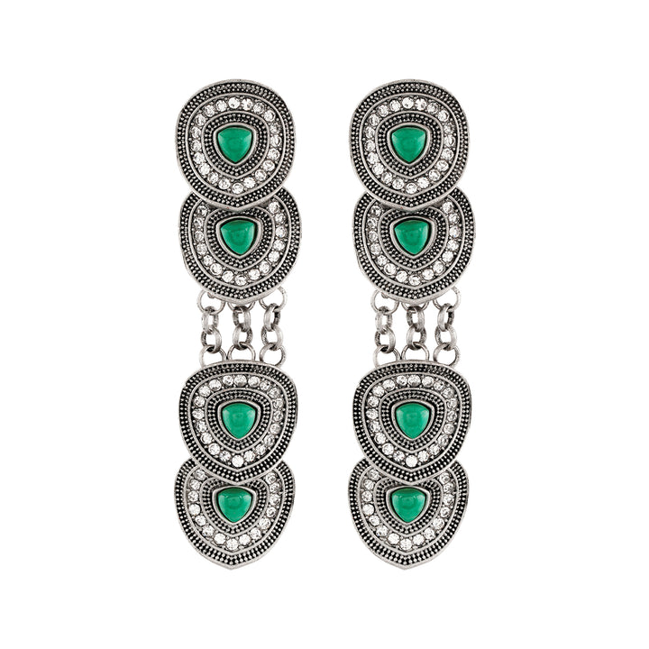 Teejh Sula Silver Turquoise Earring