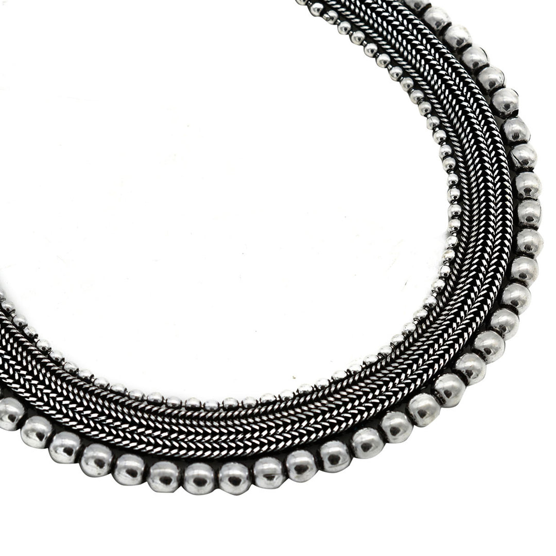 Teejh Dwaraka Oxidised Silver Jewellery Gift Set