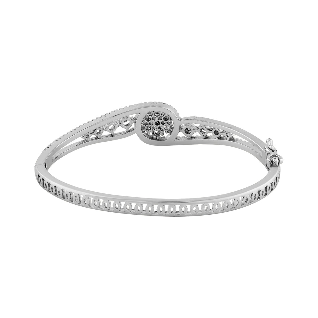 Teejh Celestial Chetna  CZ Stones Silver Bracelet