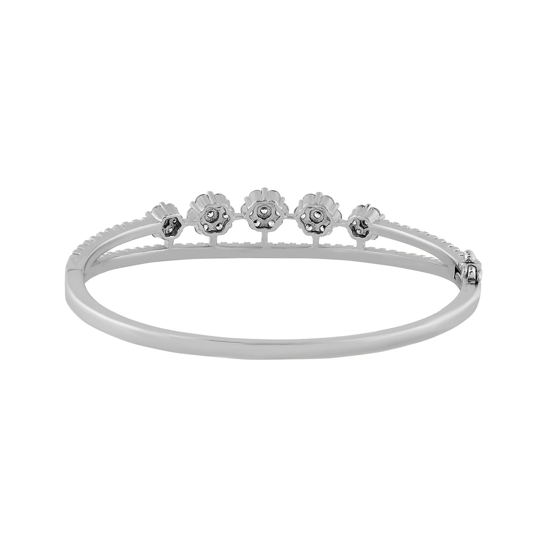 Teejh Rhea Radiance CZ Stones Silver Bracelet