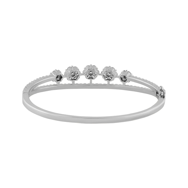 Teejh Rhea Radiance CZ Stones Silver Bracelet
