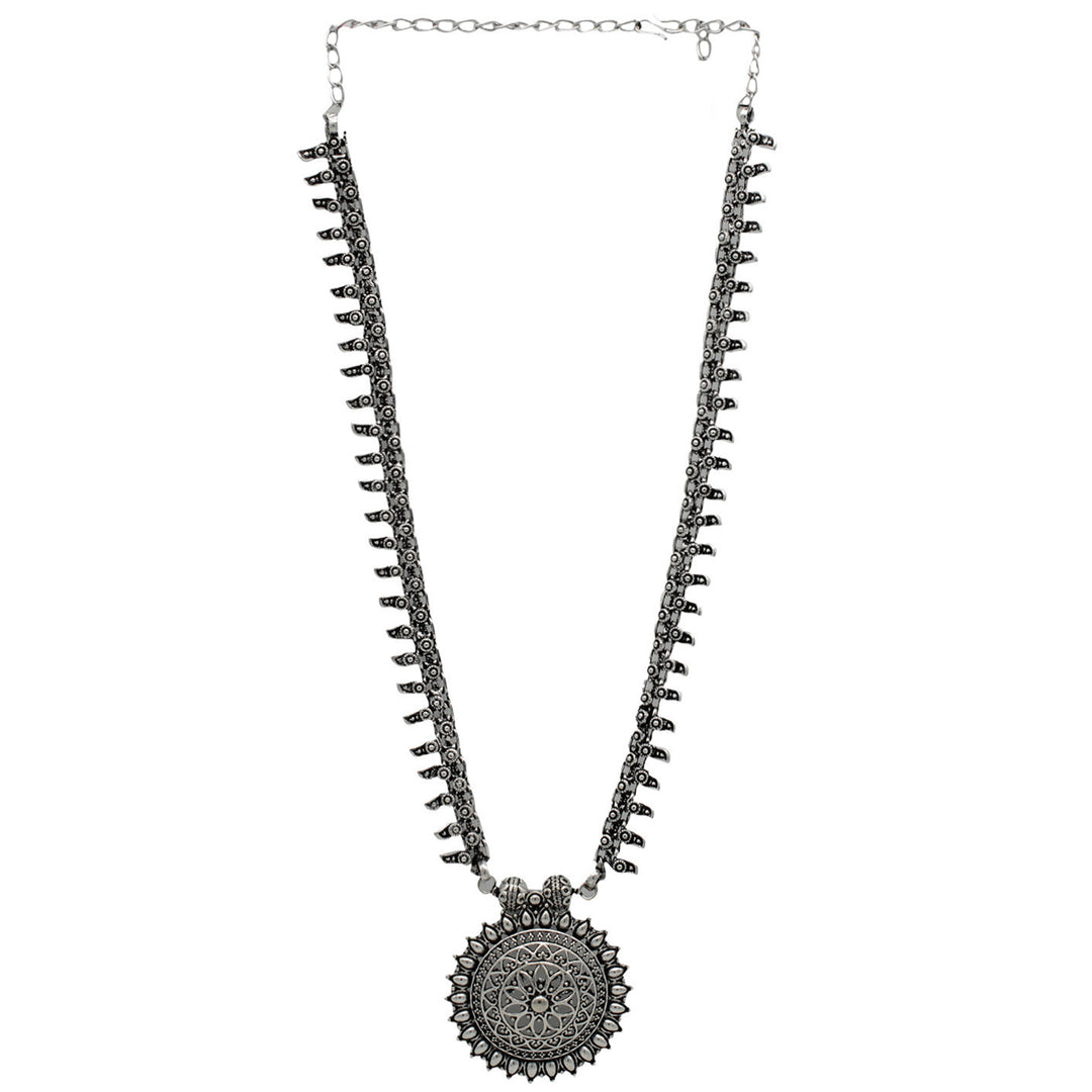Teejh Stuti Silver Oxidised Jewelry Gift Set