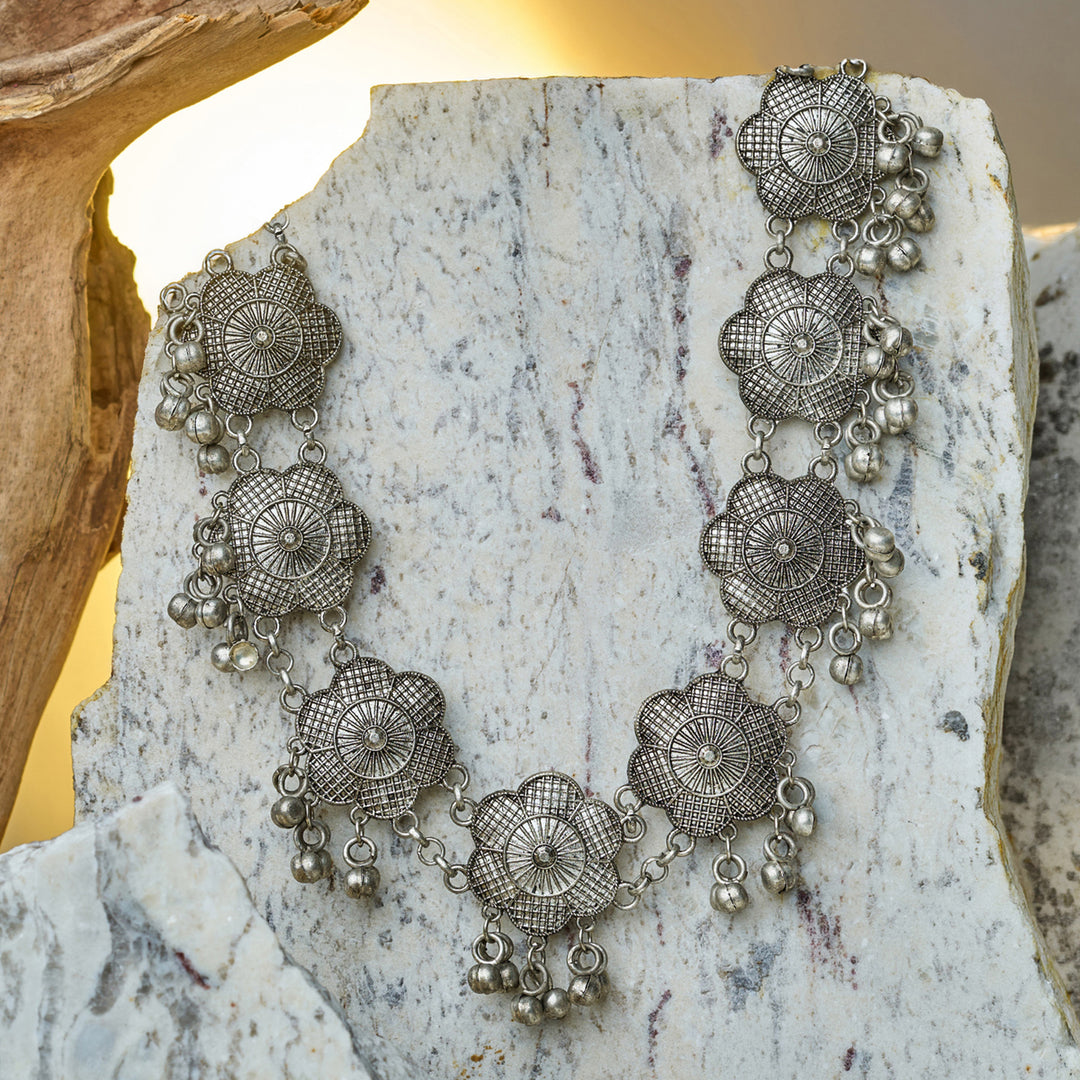 Teejh Parizada Silver Princess Necklace
