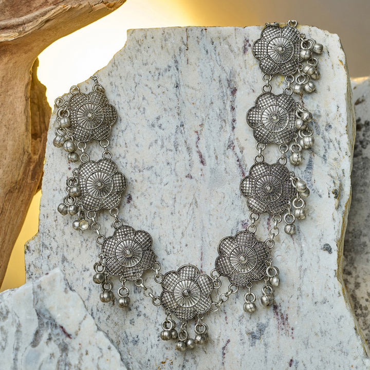Teejh Parizada Silver Princess Necklace