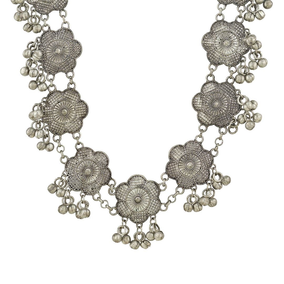 Teejh Parizada Silver Princess Necklace