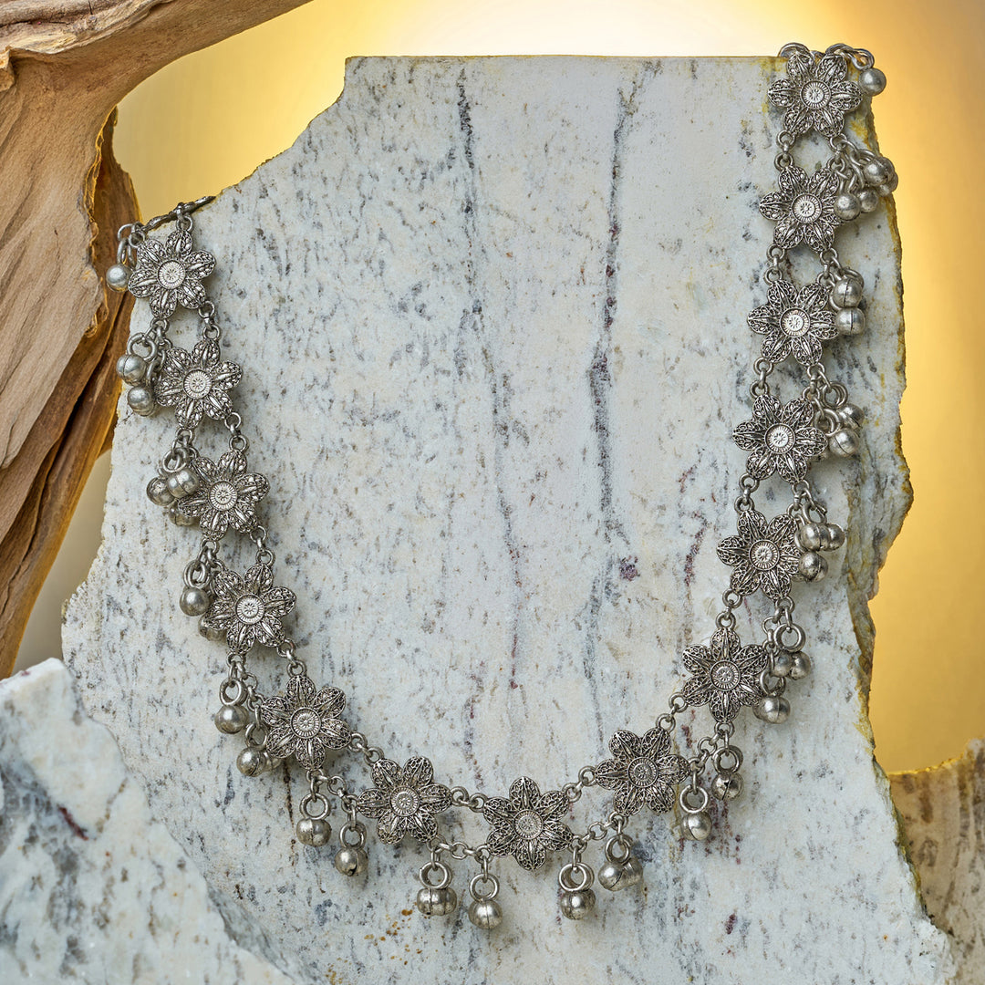Teejh Yasha Silver Princess Necklace