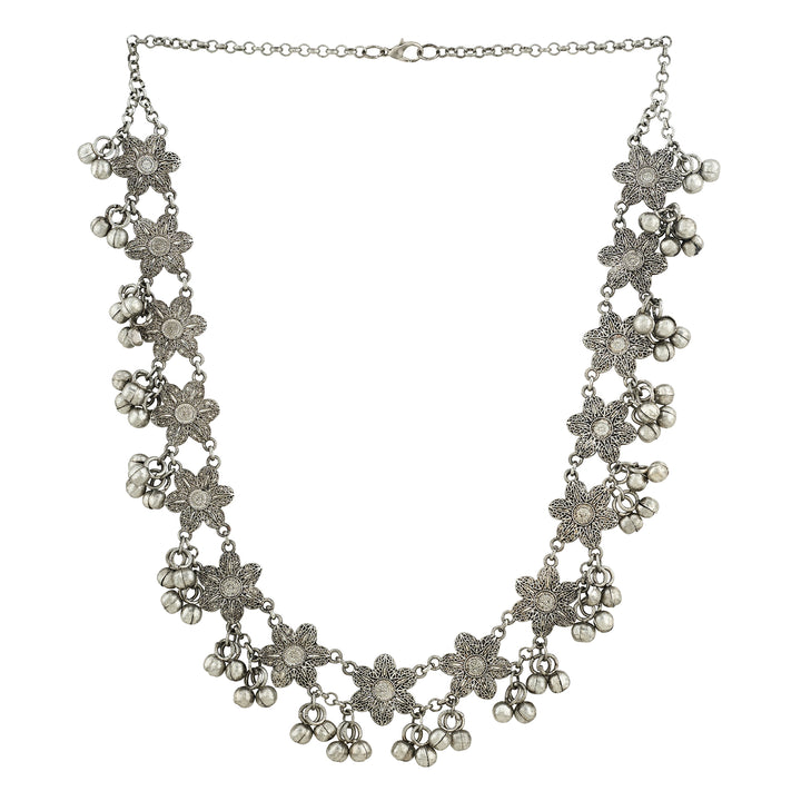 Teejh Yasha Silver Princess Necklace