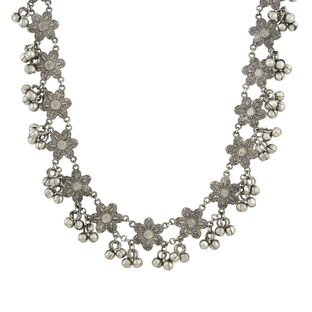 Teejh Yasha Silver Princess Necklace