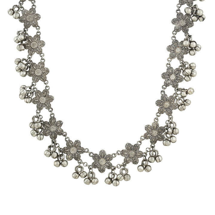 Teejh Yasha Silver Princess Necklace