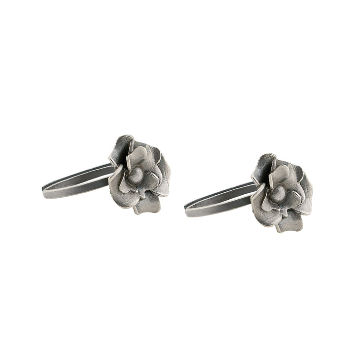Teejh Vareesha Silver Oxidised Toe Rings