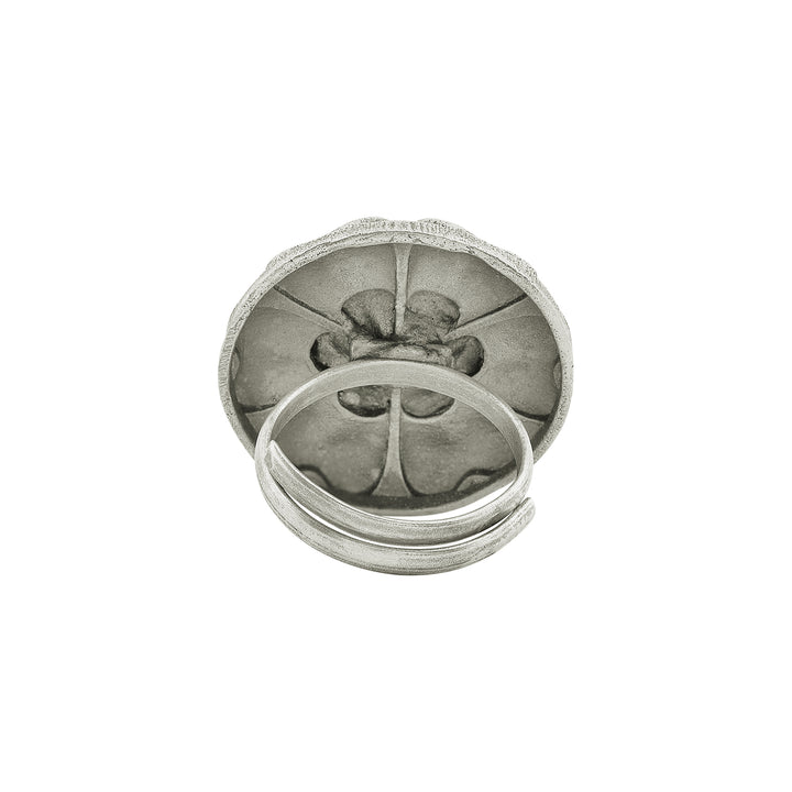 Teejh Taavya Silver Oxidised Ring