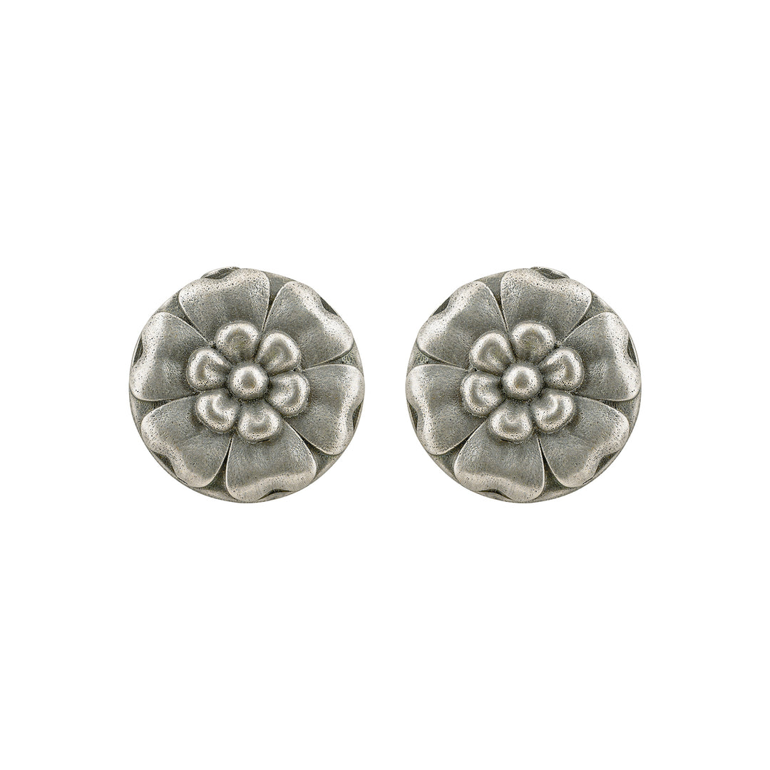 Teejh Siaara Silver Oxidised Earrings