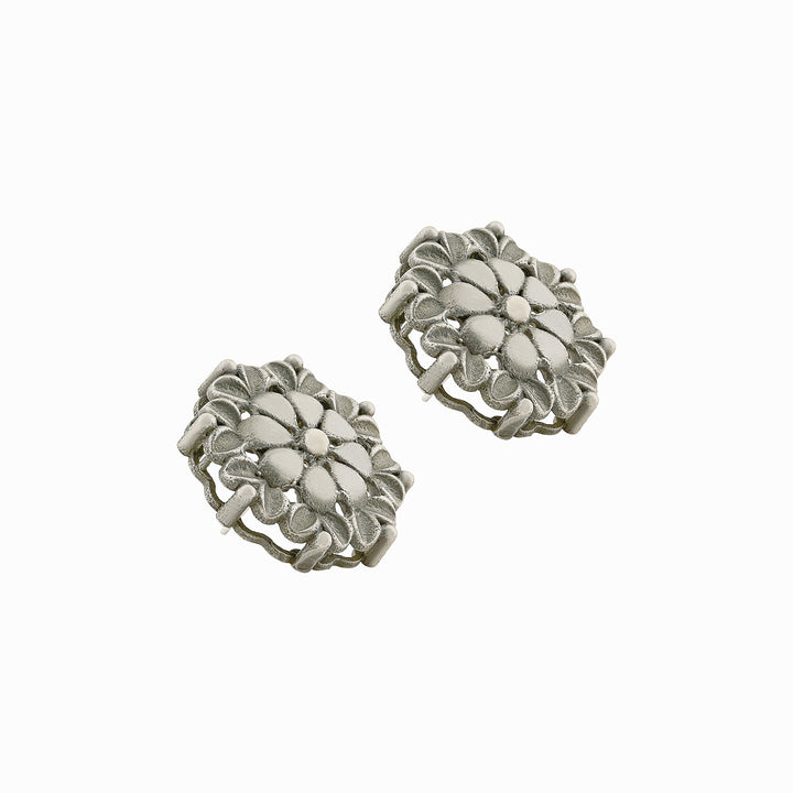 Teejh Azeira Silver Oxidised Earrings