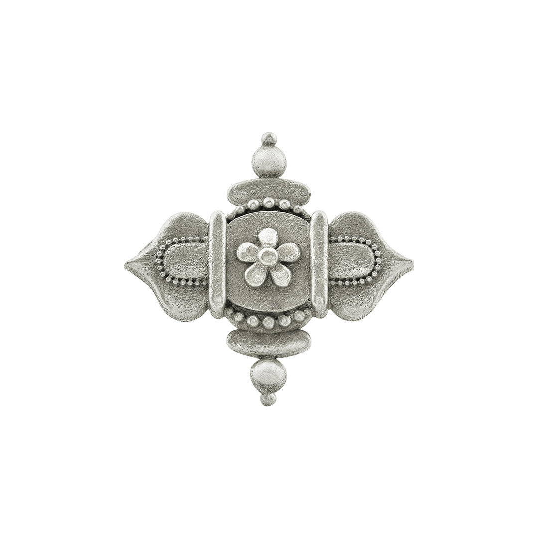 Teejh Nayeli Silver Oxidised Ring