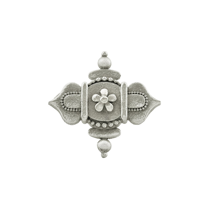 Teejh Nayeli Silver Oxidised Ring