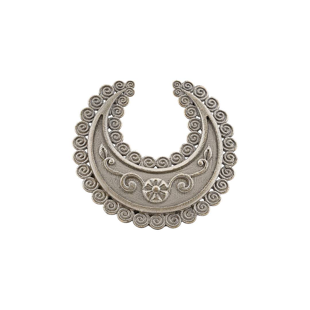 Teejh Zivaani Silver Oxidised Ring