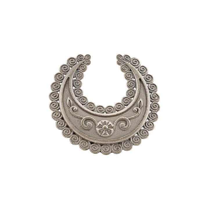 Teejh Zivaani Silver Oxidised Ring