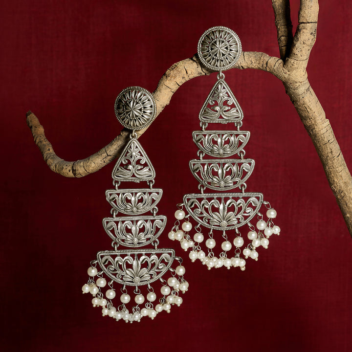 Charmin Silver Earring