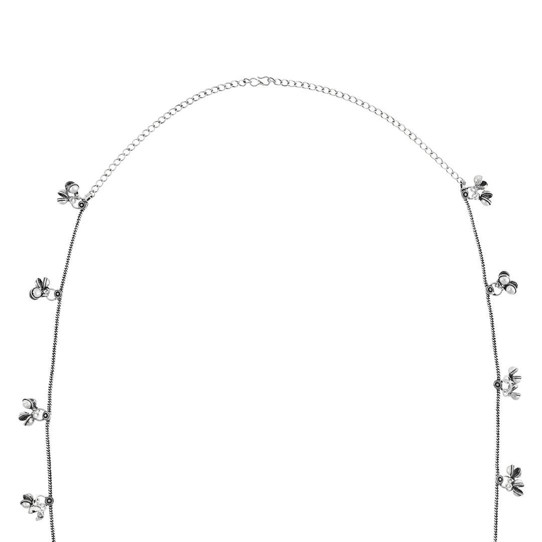 Aivee Silver Oxidised Kamarbandh