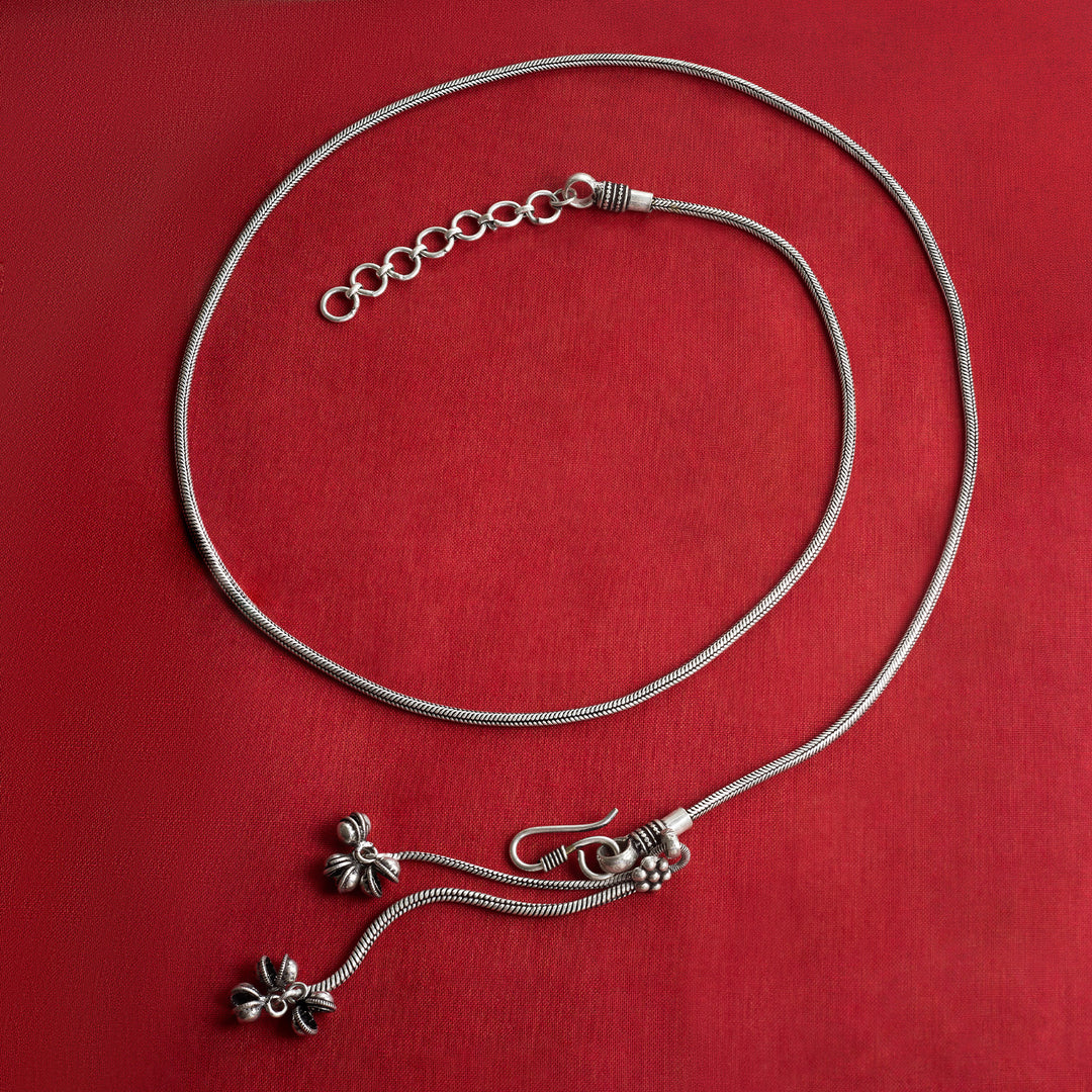 Ayanna Silver Oxidised Kamarbandh