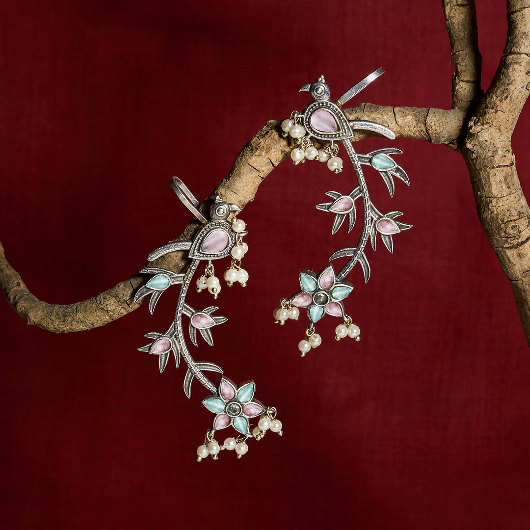 Ekruti Silver Earcuff