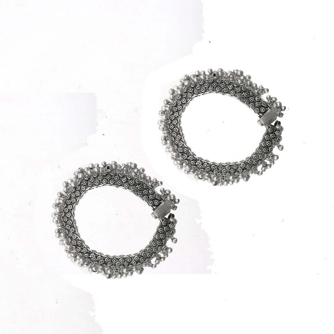 Teejh Srirangam Oxidised Silver Jewellery Gift Set
